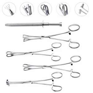 Pinzas Profesionales Manuales de Acero para Perforaciones de Ombligo, Oreja, Septum y Labio, Juego de Agujas con Abre y Cierra, Cumple con los Estándares de Seguridad - Product Image 2