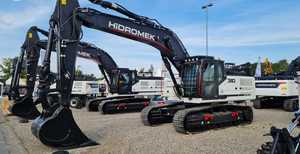 Nueva Excavadora de Orugas Hidromek HMK 310 NLC-H4 con Motor Isuzu, Cilindro Hidráulico Eaton, Componentes Principales, Bomba de Engranajes, Motor, Rodamiento - Product Image 2