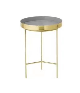 Mesa de centro de metal elegante para cocina y sala de estar con atractivo acabado metálico funcional moderno para interiores último diseño - Product Image 6
