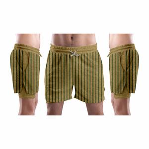 กางเกงขาสั้นเล่นยิมของผู้ชายผ้าโพลีเอสเตอร์ระบายอากาศได้ดีขนาดใหญ่พิเศษพิมพ์โลโก้ได้ตามต้องการ - Product Image 6