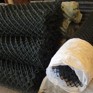 Malla de alambre recubierta de PVC verde galvanizado Cercado de alambre de <span class=keywords><strong>pollo</strong></span> Valla de eslabones de cadena Cercado de jardín Red para aves de corral - Product Image 6