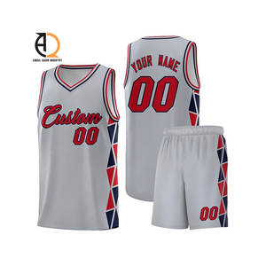 Tenue de basket-ball pour hommes de la meilleure qualité, ensemble personnalisé réversible pour les jeunes, équipe universitaire, pour les uniformes de basket-ball sportifs, maillot - Product Image 6