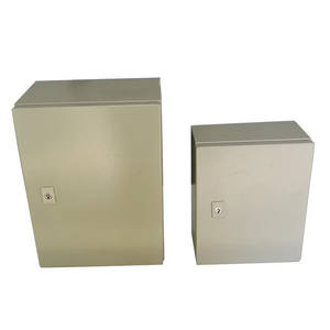 Boîtier de compteur électrique OEM Acier galvanisé IP55 Couleur personnalisée Panneau de distribution d'armoire électrique d'extérieur Boîtier métallique ODM - Product Image 4