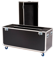 Flight Case de Transport en Aluminium d'Usine pour Télévisions 55'' 65'' 75'' – Valise de Transport TV en Aluminium