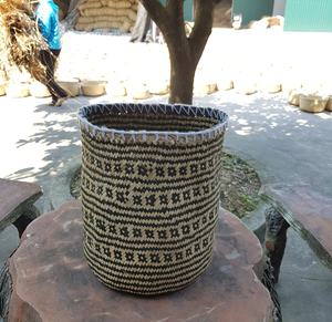 High quality colorful seagrass <b>belly</b> <b>basket</b> new design <b>basket</b> for home storage & organization and wedding decorationfrom Vietnam - Product Image 4