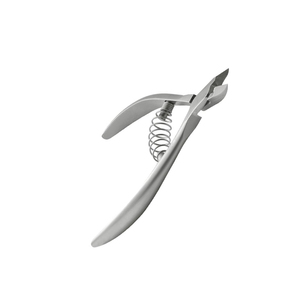 Custom Made Nail Nipper 7mm Tip Cuticle Trimmer Dall Finish With <b>Plain</b> Handle Dead Skin Remover Cuticle Nippers - Product Image 2