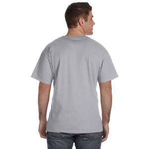 Loose Fit Tall Mens V Neck Soft Blend Fabric T Shirt - Product Image 2