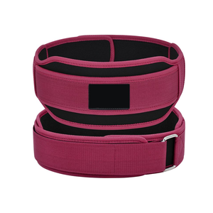 Cinturón de gimnasio de neopreno de piel de vaca Transpirable Acolchado Levantamiento de pesas y entrenador de estabilidad central - Product Image 1