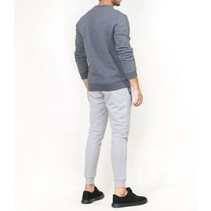 Sweat-shirts décontractés à capuche zippés pour hommes 100 % coton, design élégant, lavables, écologiques, coupe oversize, couleurs personnalisables pour l'automne - Product Image 6