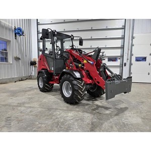 รถตักล้อยาง WEIDEMANN 2026 1390 รุ่นใหม่ TCM พร้อมอุปกรณ์ตักดินด้านหน้า รถตักขนาดเล็กพร้อมอุปกรณ์ขุดดินด้านหลัง ชิ้นส่วนหลัก ได้แก่ เครื่องยนต์ ปั๊ม เกียร์บ็อกซ์ - Product Image 2