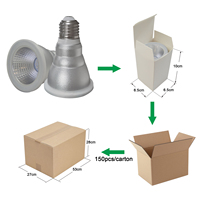 Liweida étanche LED Par lumière 660nm COB élèvent l'ampoule pour graines croissance des plantes pour E26/E27/B22 SMD Gu10 Spot pour ampoules à fleurs