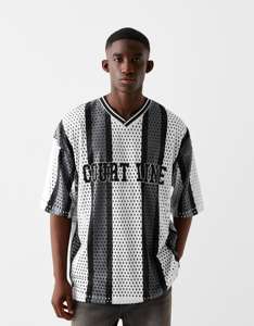 เสื้อเจอร์ซีย์สำหรับผู้ชายและผู้หญิงเสื้อเจอร์ซีย์เบสบอลสีพื้นแบบเย็บติดโลโก้ - Product Image 1