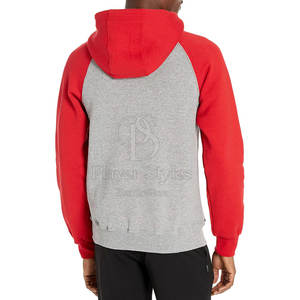 Sudadera con capucha informal de invierno de manga larga con logotipo impreso personalizado para hombre Sudadera de tela de rizo ODM Patrón sólido con capucha Teñido liso - Product Image 6