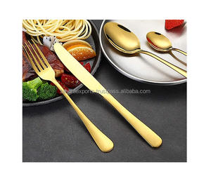 Design élégant Ensemble de couverts en acier inoxydable et métal de haute qualité Ensemble de couverts dans les ustensiles de cuisine pour l'exportation depuis l'Inde - Product Image 2