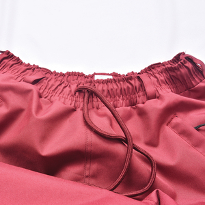 High Quality Snow Baggy <b>Pants</b> Elastic Waist <b>Pants</b> Casual Solid Color Thin <b>Linen</b> Loose Trend High Street Hip Hop <b>Pants</b> Hipster - Product Image 3