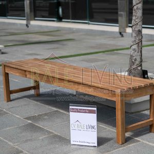 Banquette dos nu de meilleure qualité des fabricants indonésiens Hôtel écologique en bois de teck de style minimaliste durable - Product Image 6