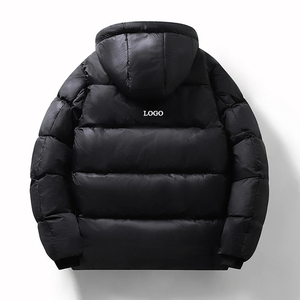 Veste parka d'hiver pour homme et femme, tissu en toile épaisse, motif camouflage, style décontracté, coupe ajustée, rembourrage en tricot, fermeture éclair, style formel - Product Image 2