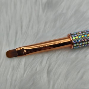 Pincel de Gel Kaitei No.6 Ovalado con Mango de Diamantes de Imitación para Uñas Acrílicas, Aplicación de Gel Constructor, Escultura, Salón, Venta al por Mayor, OEM, Gel Duro - Product Image 3