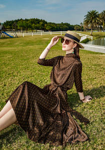 Gros vietnam bestsellerluxury partie robe pour dame élégante - Product Image 3