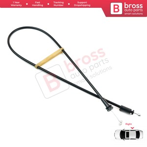 BDP667ประตูด้านในปล่อยล็อคสลัก Bowden สายเคเบิล8200182966ประตูบานเลื่อนขวาสำหรับ Kangoo MK1. ความยาวสายเคเบิล: 680มม - Product Image 6