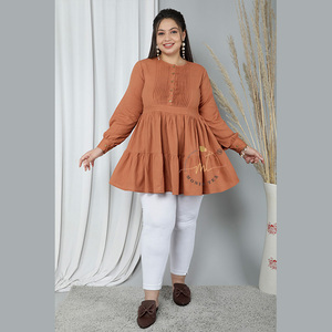 ชุดเดรสลำลองสตรี,ชุดกระโปรงแฟชั่นหน้าร้อนคอกลมแขนสั้นแบบอินโด-เวสเทิร์ชุดเดรสแขนสั้นคุณภาพสูง Azo ฟรี OEM สินค้าใหม่ปี2023 - Product Image 3