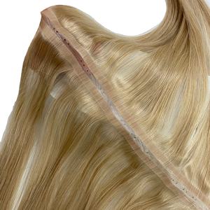 Vente en gros BIGGHAIR Extensions de cheveux humains vietnamiens Double Drawn Straight Lace Toupee Base Longue Longueur Double Tap Tape Technique - Product Image 6