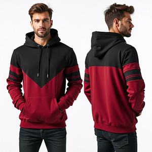    Sudadera con Capucha de Hombros Caídos para Hombre, Personalizada con Sublimación, Estilo Urbano, Bordada, Invierno, Venta al Por Mayor - Product Image 2