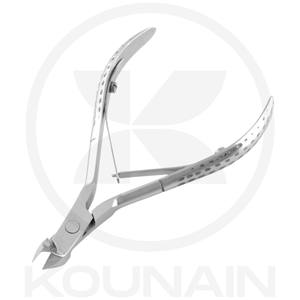 Cortaúñas profesional de acero inoxidable de grado médico, 9mm, pinza para cutículas de un solo resorte, removedor de piel muerta para el cuidado de la belleza - Product Image 5