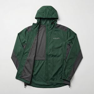 เสื้อแจ็คเก็ตไนลอนน้ำหนักเบาแบบกำหนดเองสำหรับผู้ชาย เสื้อผ้ากีฬา เสื้อผ้ากลางแจ้ง ผู้ผลิต OEM แบรนด์ส่วนตัว เสื้อผ้าประสิทธิภาพสูง - Product Image 2