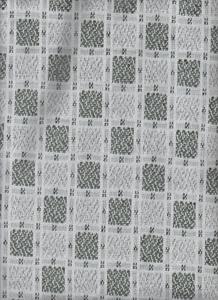 ผ้าโพลีเอสเตอร์ออร์แกนิก100% ดูแลรักษาง่ายและทนทานมีลายขัดเงาและมีลักษณะเป็นหกเหลี่ยมสำหรับซับในใช้งานปกติ - Product Image 2