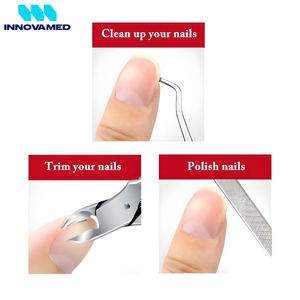 Pince à ongles portable en acier de grande taille pour ongles incarnés, ongles épais, doigts et orteils, podologie, soin des ongles, rainures des ongles, ongles incarnés, ongles épais - Product Image 3