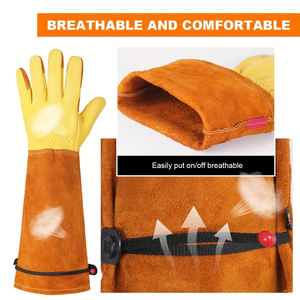 Servicio OEM ODM, Guantes de Soldadura Resistentes al Calor con Pantalla Táctil, Guantes de Seguridad para Trabajo al Aire Libre, TIG MIG, Venta al Por Mayor - Product Image 5