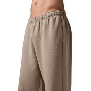 Pantalon de jogging décontracté surdimensionné en coton 100% de haute qualité avec logo personnalisé, respirant, à séchage rapide, pour la salle de sport, l'athlétisme et la course à pied - Product Image 4