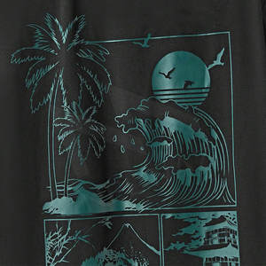 Conjunto de camiseta y pantalones cortos de secado rápido transpirable para hombre con logotipo personalizado conjunto corto de gran tamaño de verano hecho en Pakistán - Product Image 5