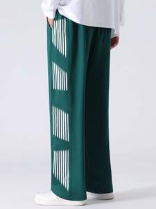 Nueva llegada Pantalones y pantalones de los hombres Tallas grandes 100% Algodón Cordón Casual Wear Baggy Washed Style - Product Image 2