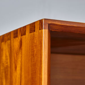 Gabinete de madera de teca Simple de estilo Chino Europeo, muebles de sala de estar de diseño moderno clásico de 2 puertas para almacenamiento en el hogar o el Hotel - Product Image 5