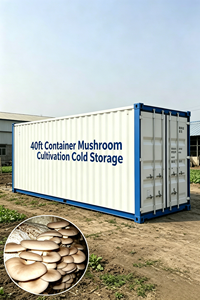 Chambre froide intégrée durable pour la culture de champignons à grande échelle - Product Image 4