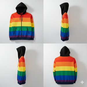 Sweat à capuche en coton pour homme, tendance 2025, avec logo personnalisé, imprimé numérique, imperméable, en polaire, décontracté, pour l'extérieur, vente en gros - Product Image 3