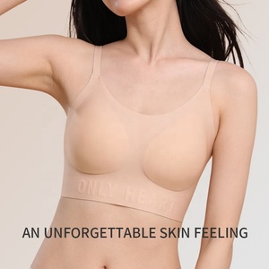 Nuevo Diseño, Logotipo Personalizado, Impresión <span class=keywords><strong>de</strong></span> Letras en 3D, Sujetador Cómodo con Soporte Completo, Sin Costuras, <span class=keywords><strong>de</strong></span> Una Pieza, Extraíble, Inalámbrico, Tipo Jelly - Product Image 6