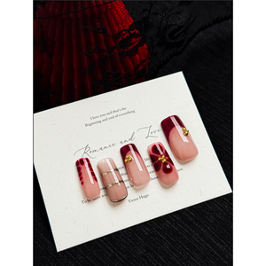 Ruby Kiss Press on Nail Blush - Product Image 4