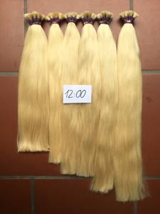 Cuticule alignée vietnamien Remy cheveux humains Extension en vrac en gros couleurs personnalisées Double extrémités dessinées 100 g/paquet - Product Image 6