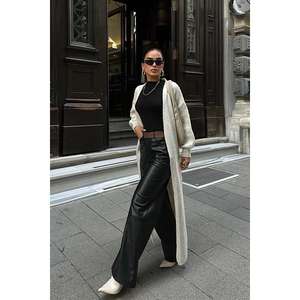 <b>Women's</b> Belted <b>Pocket</b> Detail <b>Cardigan</b> 5171 - Product Image 1