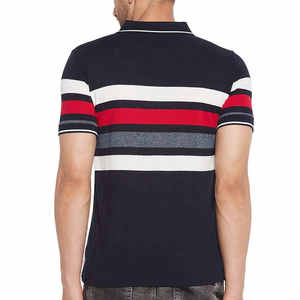 เสื้อโปโลสำหรับใส่ไป100% เสื้อคอตตอนผ้าไหมปักโลโก้เสื้อยืดกอล์ฟธรรมดาสำหรับสตรีทแวร์ผ้าใบพิมพ์ลาย - Product Image 2