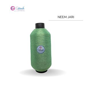 180D Neem Jari Metallic Flora Jari Fil à broder Haute ténacité Lurex Polyester pour tricoter à la main jari - Product Image 2