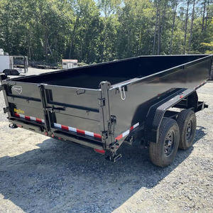 Tracteur agricole remorque à bascule hydraulique pour tracteurs/remorque à benne basculante à 2 roues - Product Image 1