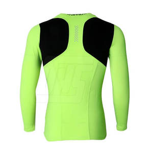 Vente chaude Logo Personnalisé Hommes Chemises De Compression Dernière Conception Respirant Hommes Chemises De Compression - Product Image 3