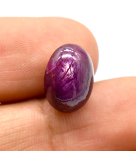 พลอยทับทิมธรรมชาติ Cabochon,พลอยทับทิมดาวคริสตัลจำนวนมากสำหรับทำเครื่องประดับและงานฝีมือคริสตัล - Product Image 1