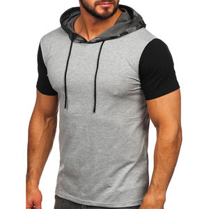 Mens 100% Cotton Sleeveless <b>Hoodies</b> Eco-Friendly Anti-Wrinkle Quick Dry Workout <b>Gym</b> Wear Breathable Fabric Stylish Casual Street - Product Image 5