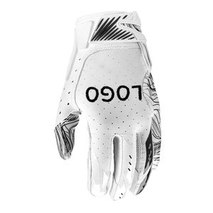 Guantes de Fútbol Americano Hechos a Medida, Última Llegada, Transpirables, Sin Silicona, de Poliéster, Mejor Precio de Venta, Elegantes y Sostenibles - Product Image 6
