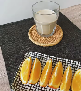 Posavasos de ratán tejido a mano más vendido, esteras redondas de mimbre Natural para bebidas para café, té y decoración de Mesa para el hogar hechas en Vietnam - Product Image 6